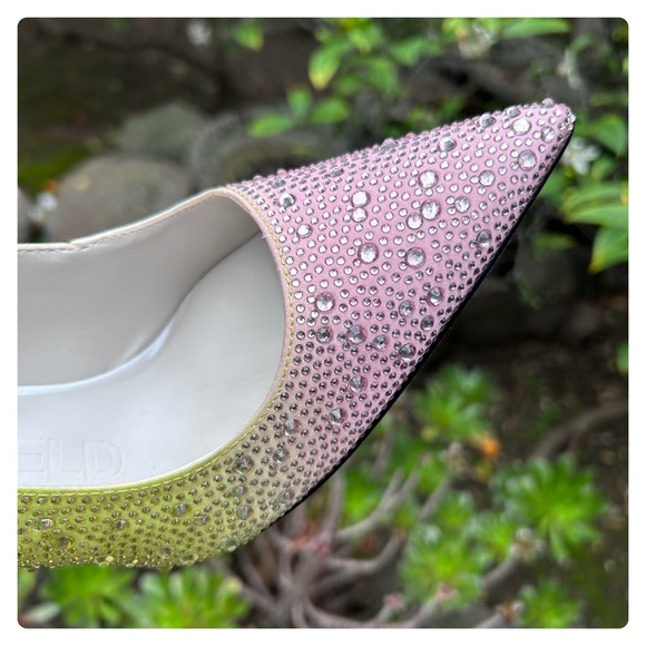 Karl Lagerfeld rhinestone heels - Picture 9 of 11